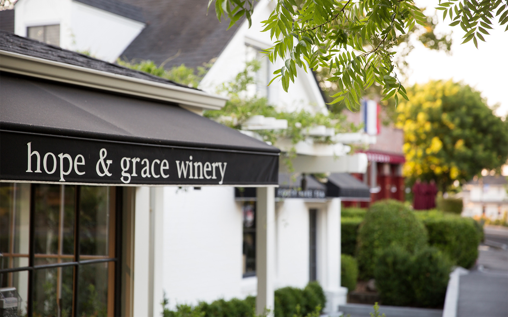 Facade of the hope & grace winery