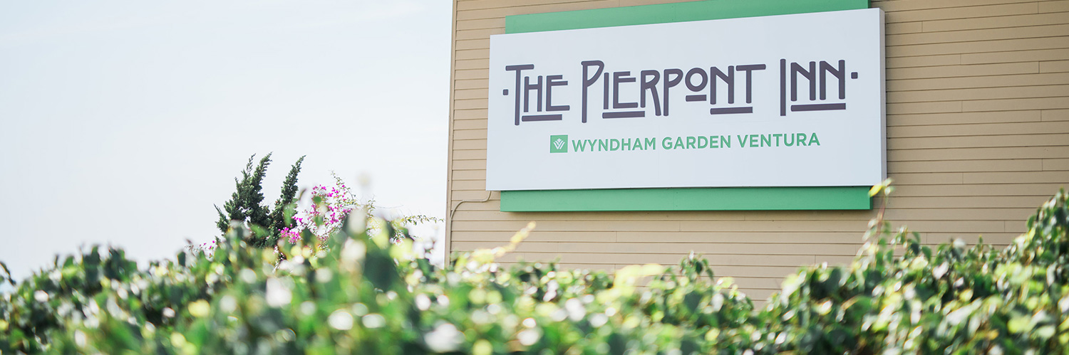 The Pierpont Inn Sign and Exterior