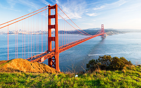 The Golden Gate Bridge (San Francisco)