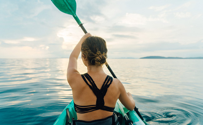 Kayaking