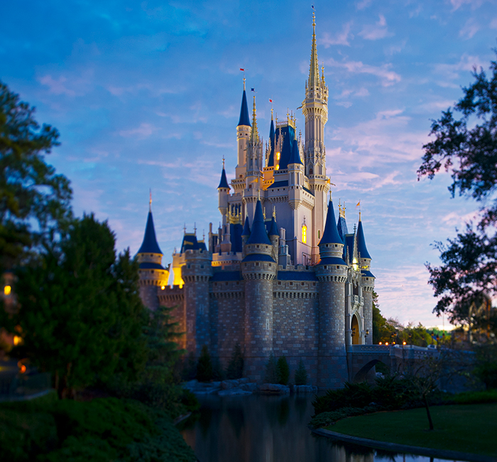 Cinderella's Castle at Walt Disney World® in Florida