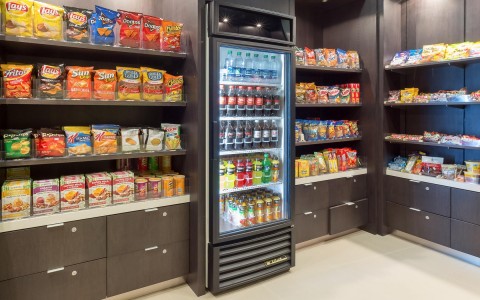 vending machines and snacks