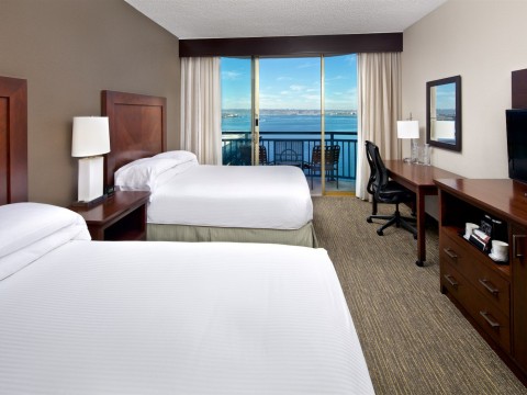 Our Bay View Double guest rooms with views to the sea