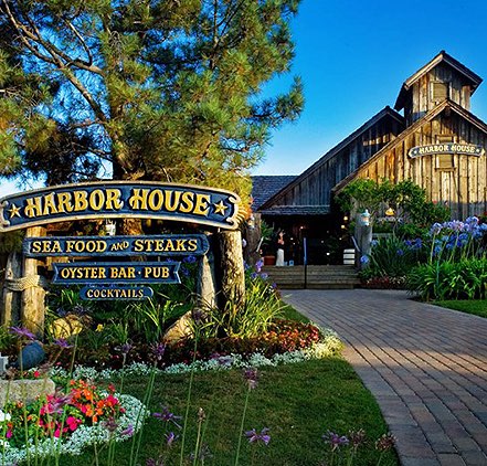 Seaport Village entry way with sign