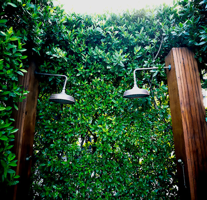 green wall showers